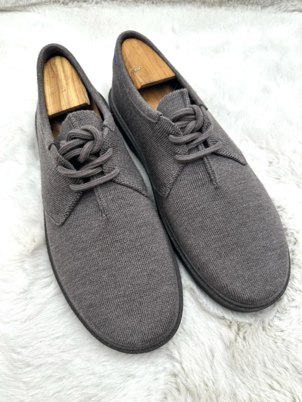 Rothys Monty Merino Wool Knit Lace loafers Casual Sneakers Mens size 11